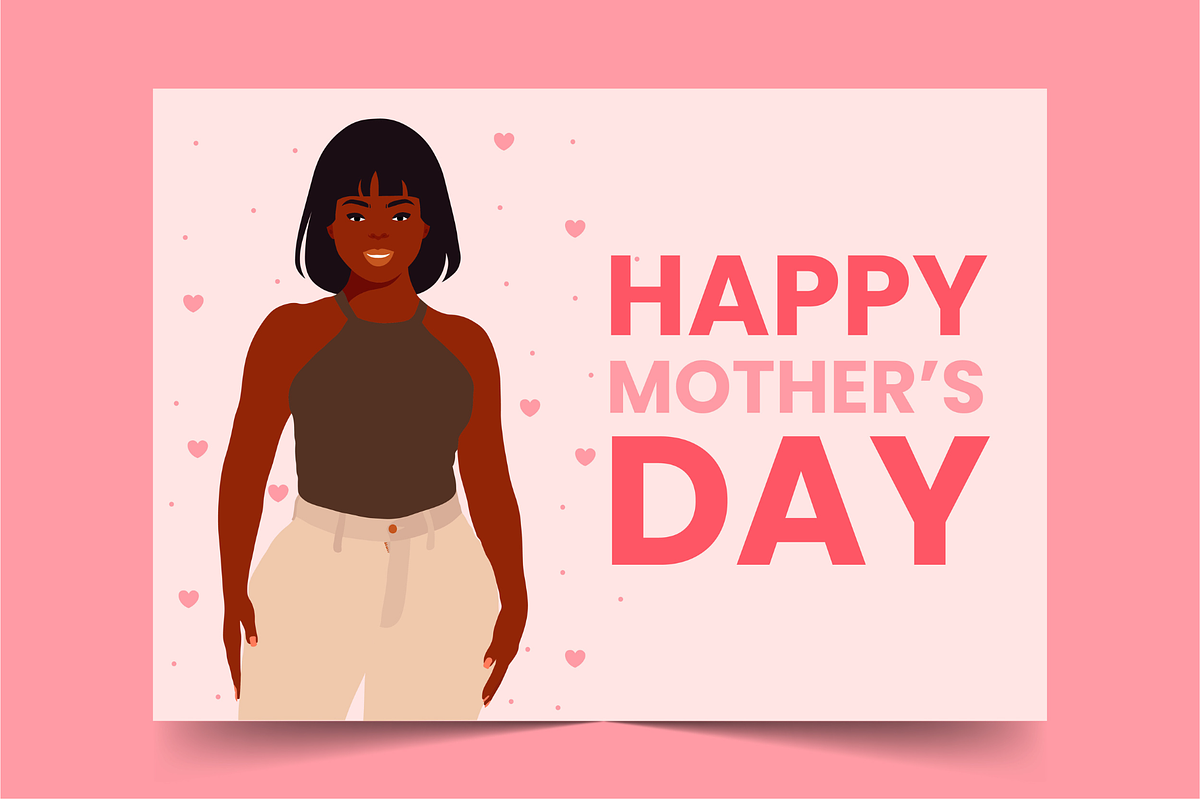 Happy Mothers Day Card, a Card Template by nataliemukundu (Photo 1 of 2)