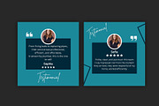Testimonial - Canva - Posts, a Social Media Template by Mohammad Sarfaraz (Thumbnail 3 of 3)