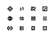 120 Simple Logos, a Branding & Logo Template by hellothere (Thumbnail 9 of 11)