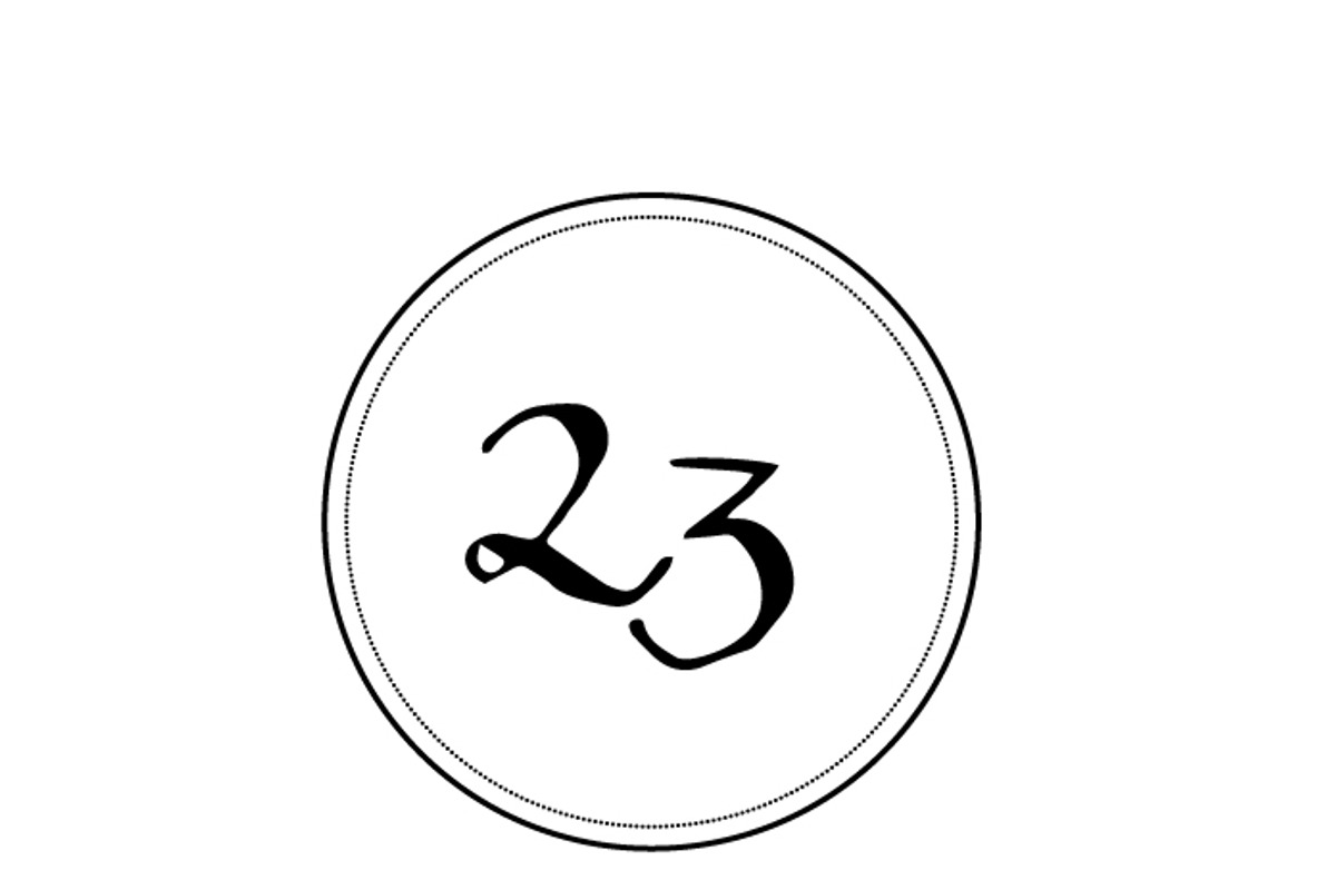 Hand drawn monograms set preview 4