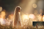 165 Golden Hour Bokeh Overlays, a Photo by HappyNews (Thumbnail 5 of 8)