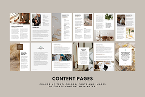 Canva EBook - Lead Magnet Template