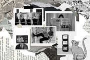 Collage Brushes - Procreate, a Brush Add-On by Wicked Creative (Thumbnail 8 of 13)