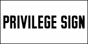 Privilege Sign, a Sans Serif Font by Jeff Levine Fonts (Thumbnail 2 of 5)