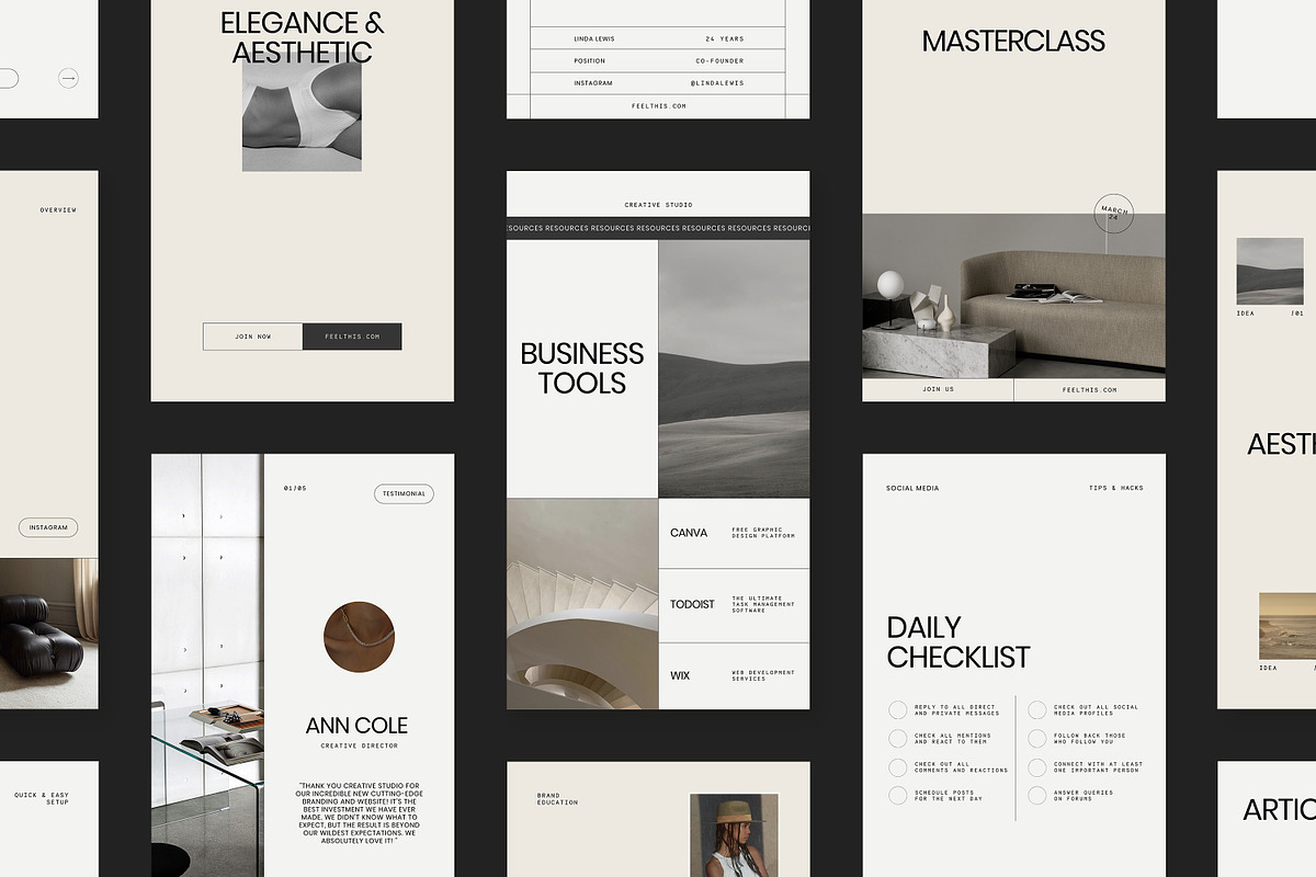 Amour Social Media Pack Canva PS, a Social Media Template by Feel This (Photo 17 of 22)