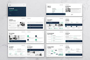 Annual Report Template Landscape, a Brochure Template by DesignCrest (Thumbnail 12 of 13)