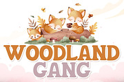 WOODLAND GANG - Handwritting, a Serif Font by Charmingbear59.design (Thumbnail 1 of 5)