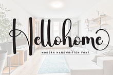Hellohome | Script Font
