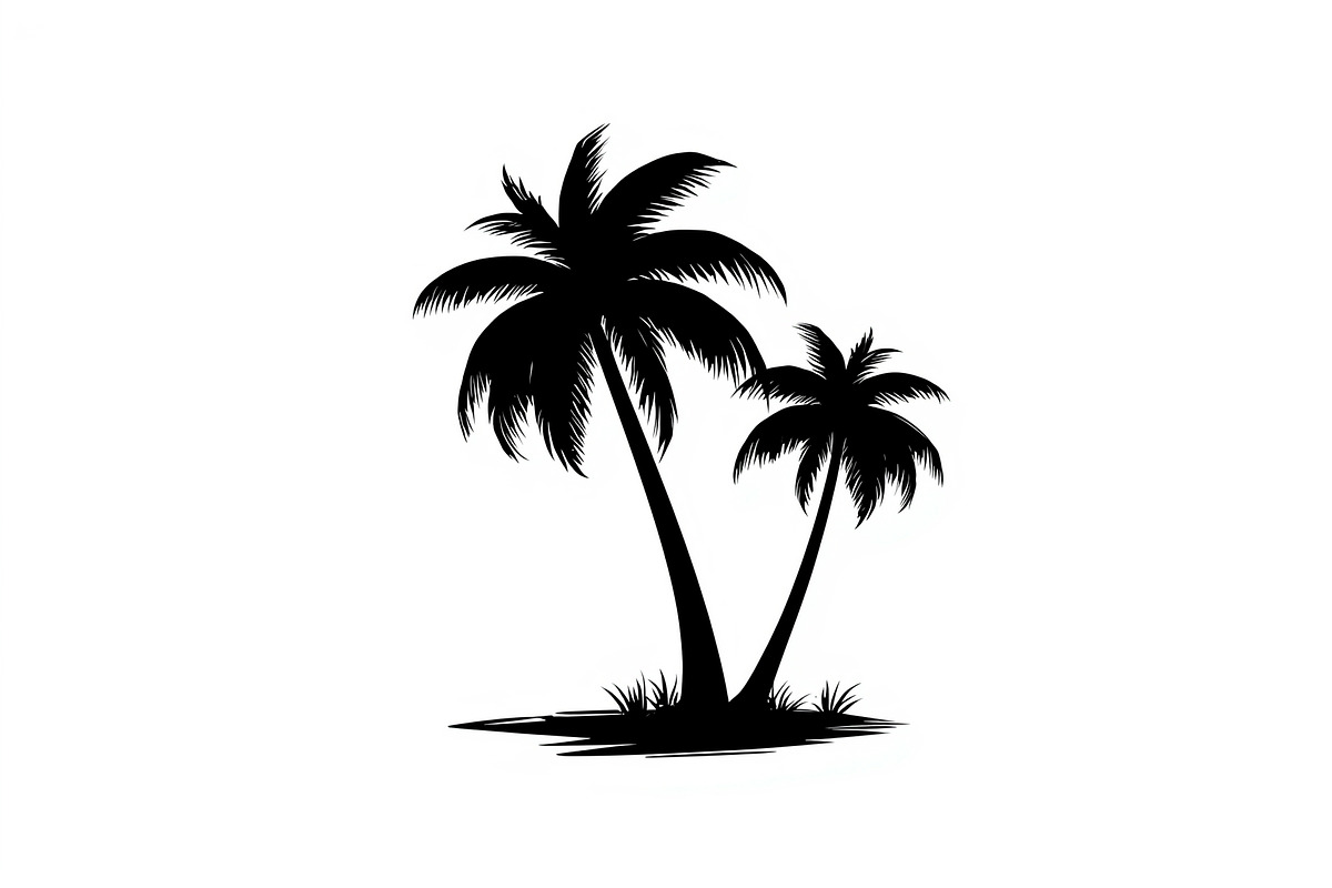 Palm Silhouette Clipart Set, an Illustration by hafijul (Photo 21 of 21)