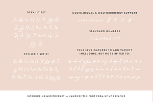 Meritocracy Handwritten Font