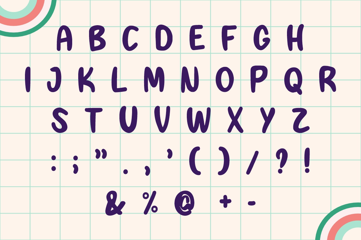Happy Summer font, a Font by Fourteen Letter (Photo 6 of 7)