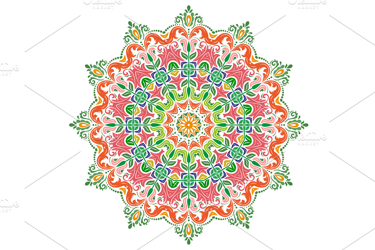 Elegant Vector Ornament in the Style, a Decorative Illustration by FineArtStudio (Photo 1 of 3)