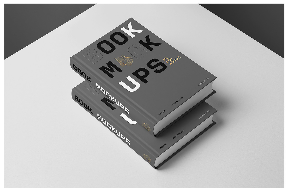 Studio Book Mockups Soft & Hardcover, a Books & Magazine Mockup by Mr.Mockup™ (Photo 7 of 15)