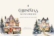 Christmas Memories- Watercolor Set, a Decorative Illustration by Grace Noboa Illustrations (Thumbnail 5 of 12)