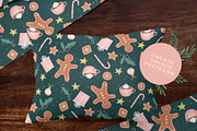 Textured Christmas Illustrations, a Texture Illustration by Ramona Schratt (Thumbnail 3 of 4)
