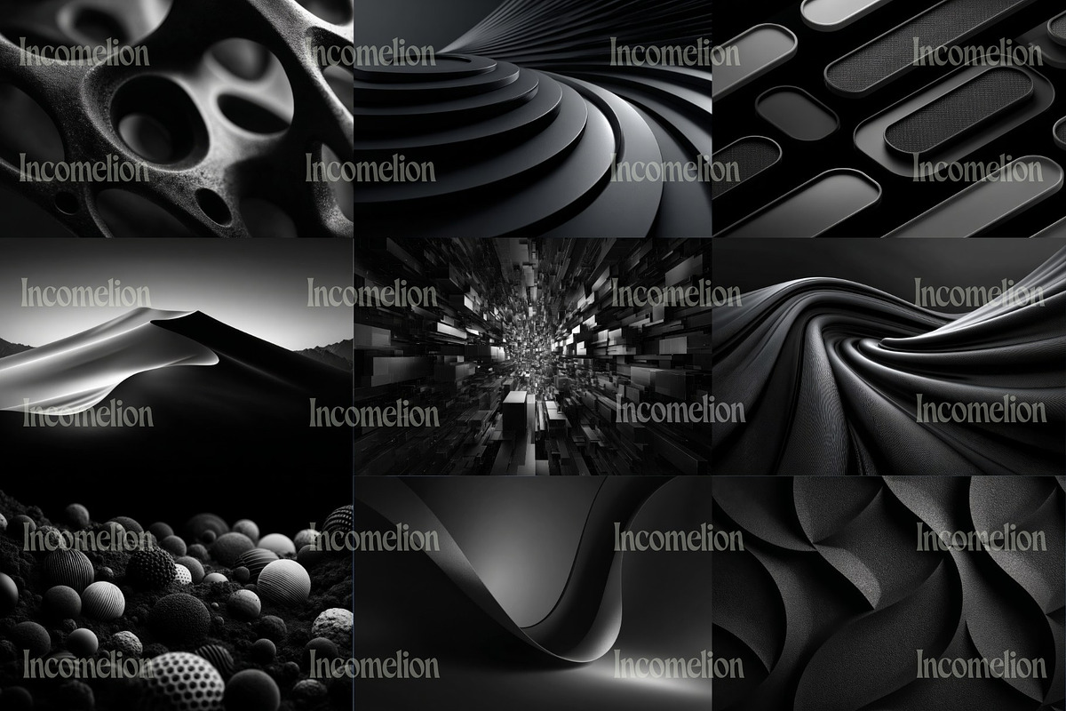 40 Sleek Luxurious Black Wallpapers, a Wallpaper Graphic by Incomelion (Photo 6 of 9)