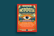 Summer Music Festival Flyer By rezam, a Flyer Template by megarez (Thumbnail 2 of 3)