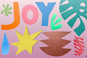 Paper Cut Out Shapes and Words, an Object Graphic by Eryn Rose Design (Thumbnail 17 of 18)