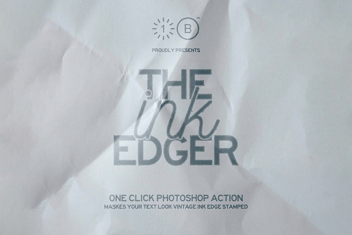 The Ink Edger - One Click, an Action Add-On by One Click Boutique™ (Photo 1 of 4)