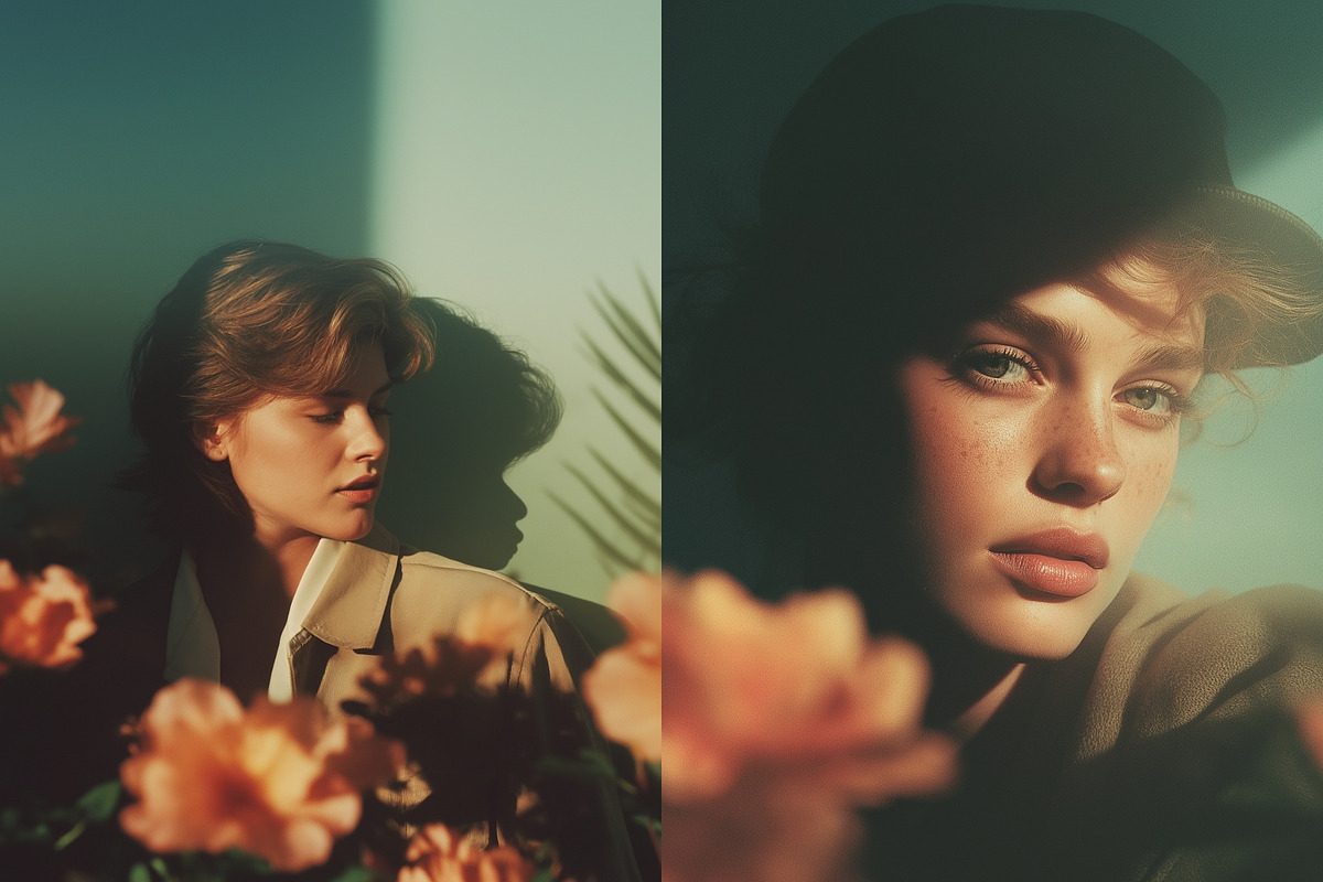 Golden Reverie Cinematic Portraits, a Beauty & Fashion Photo by HipFonts (Photo 3 of 11)