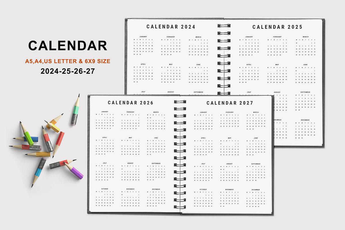 InDesign Planner Bundle Pack Vol.25, a Stationery Template by MNT-Creator (Photo 4 of 10)