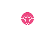Lily logo template., a Branding & Logo Template by Anton Akhmatov (Thumbnail 1 of 3)