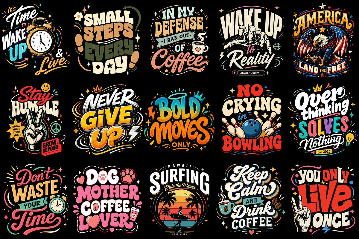 72 T-Shirt Poster Design Vector SVG, a Stationery Template by Miyaji75 (Photo 5 of 8)