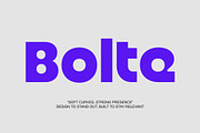 Bolte Sans Serif, a Sans Serif Font by Glowtype (Thumbnail 1 of 15)