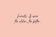 Distillery Script, a Script Font by Beck McCormick (Thumbnail 8 of 11)