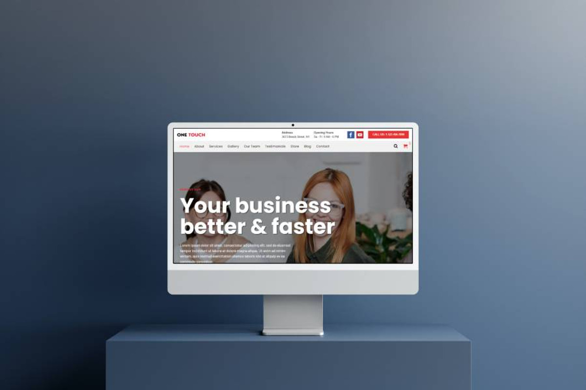 Multi-Purpose WordPress Theme - OneTouch preview 3