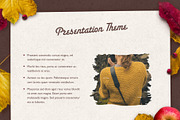 Golden Leaves PowerPoint Theme, a Presentation Template by Jumsoft (Thumbnail 17 of 19)