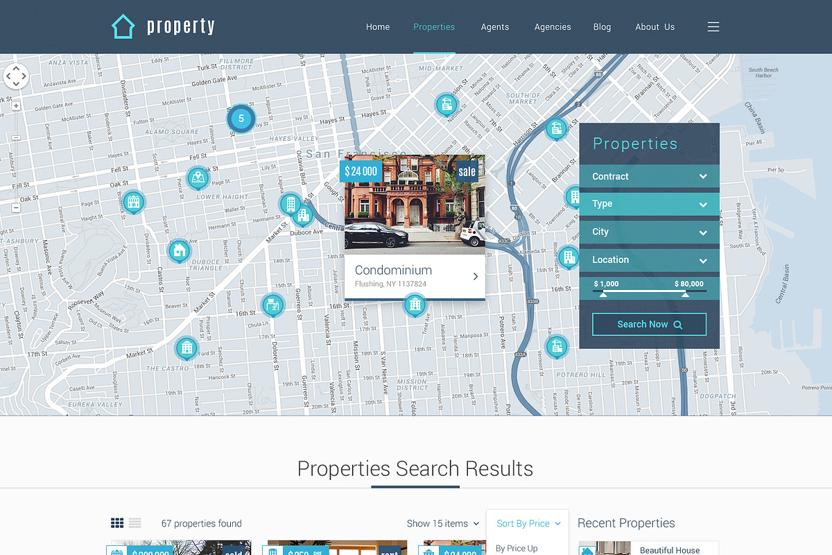 Property - Real Estate PSD Template, a Websites & App Template by bestwebsoft (Photo 2 of 5)
