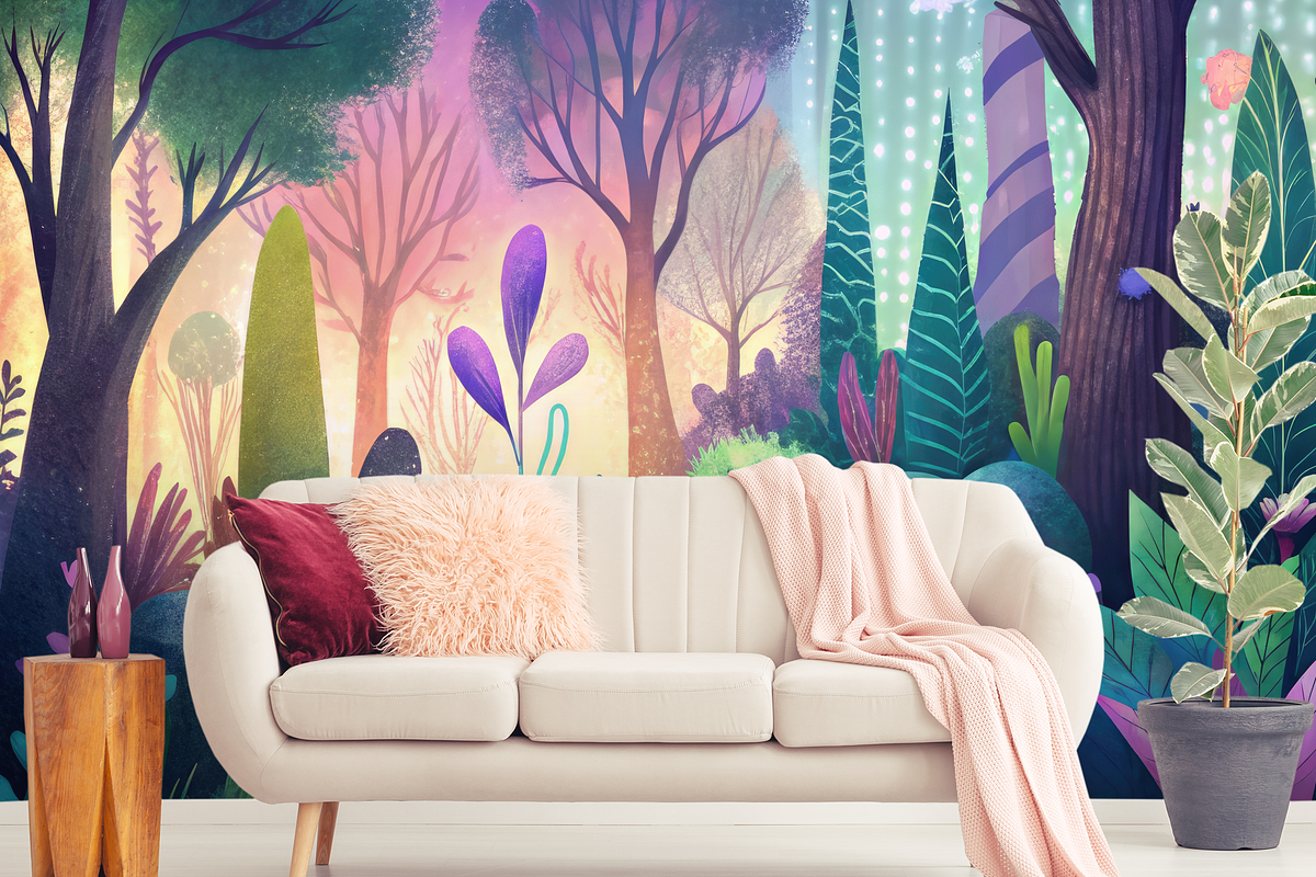 Magical Forest, a Background Graphic by Curve Design (Photo 6 of 7)