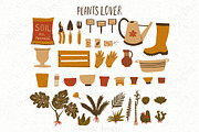 Gardening plants clipart, stickers, an Illustration by ann_etc (Thumbnail 3 of 11)