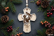 Christian Cross Ornament SVG Bundle, a Decorative Illustration by svgocean (Thumbnail 4 of 11)