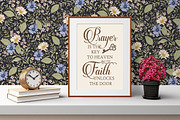 Set Seamless Flowers Chamomile daisy, a Pattern Graphic by Vintage (Thumbnail 13 of 17)