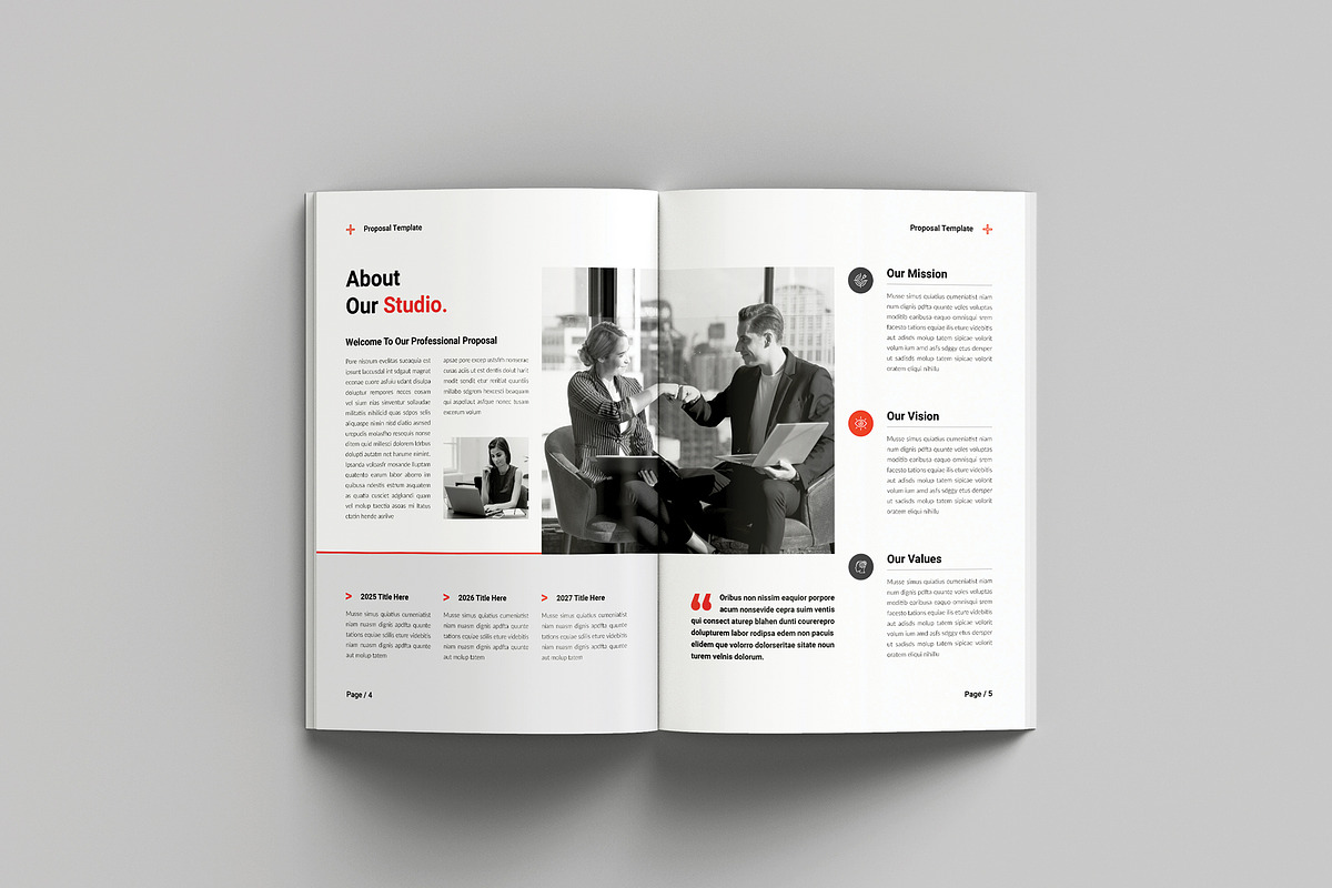 Business Proposal Template preview 3