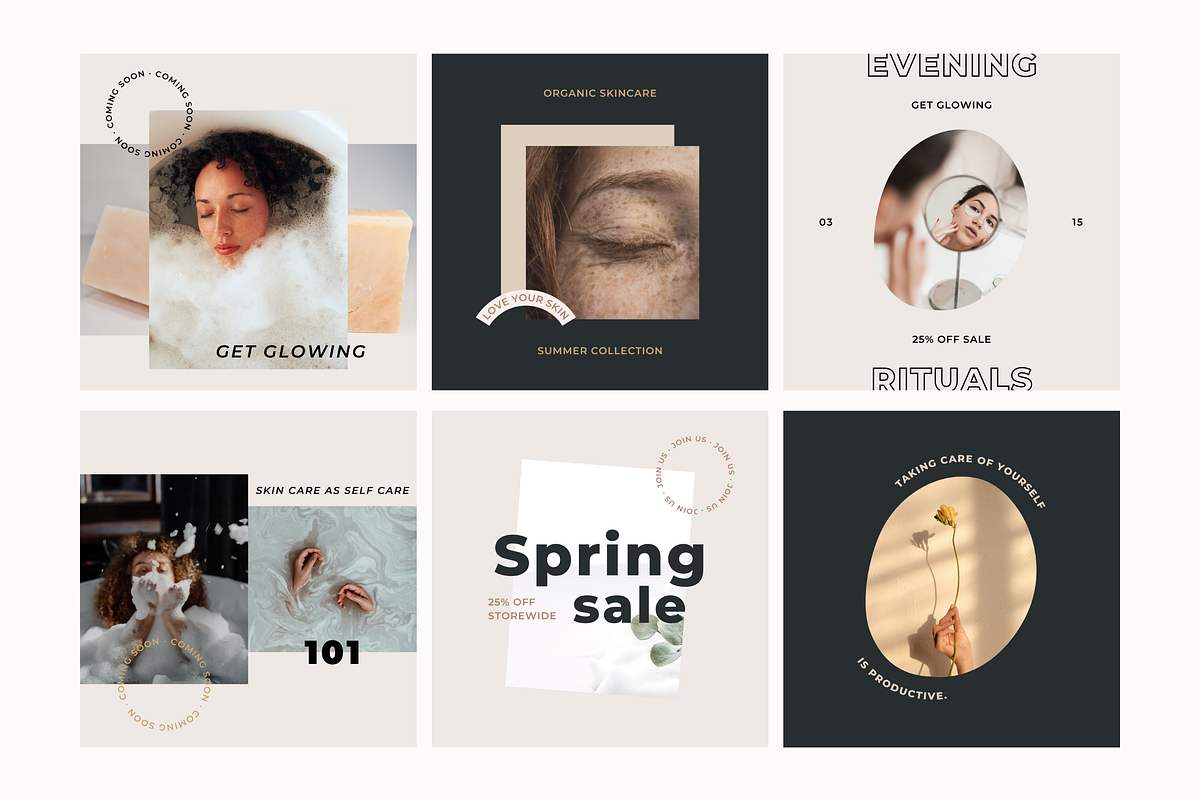 150 Canva Instagram Templates, a Social Media Template by Erin Cassidy (Photo 12 of 27)