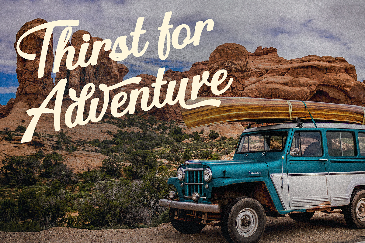 Mountain Lake, a Script Font by Larin Type Co. (Photo 6 of 15)