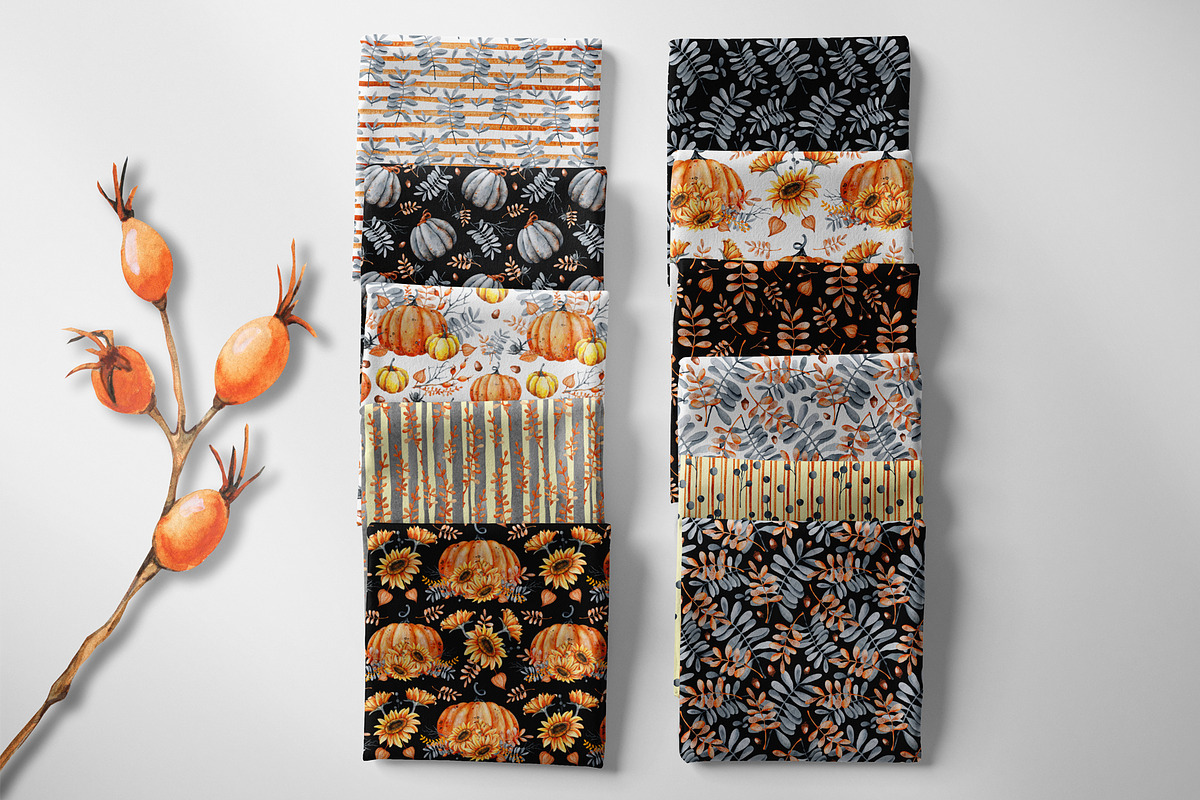 Autumn watercolor collection, a Graphic by Artmanata (Photo 6 of 11)