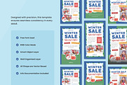 Winter Sale Social Media Post, a Social Media Template by twinstd (Thumbnail 2 of 3)