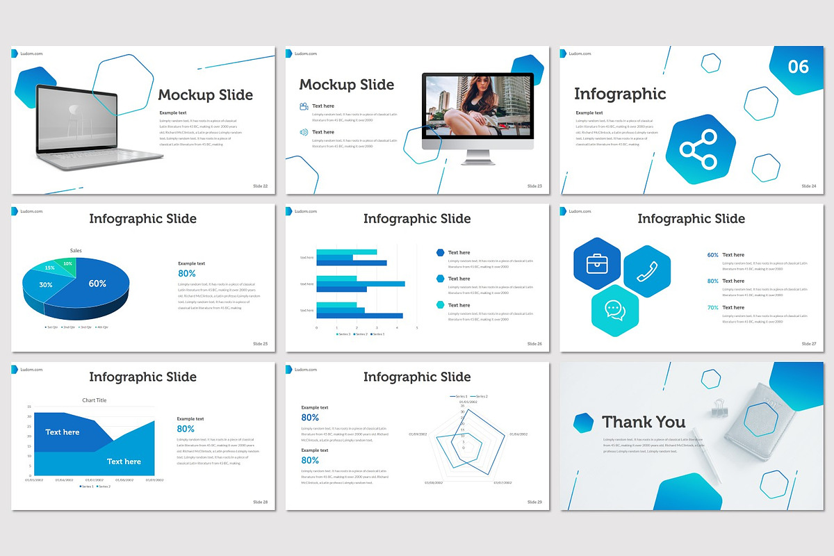 Ludom - Powerpoint Template, a Presentation Template by inspirasign