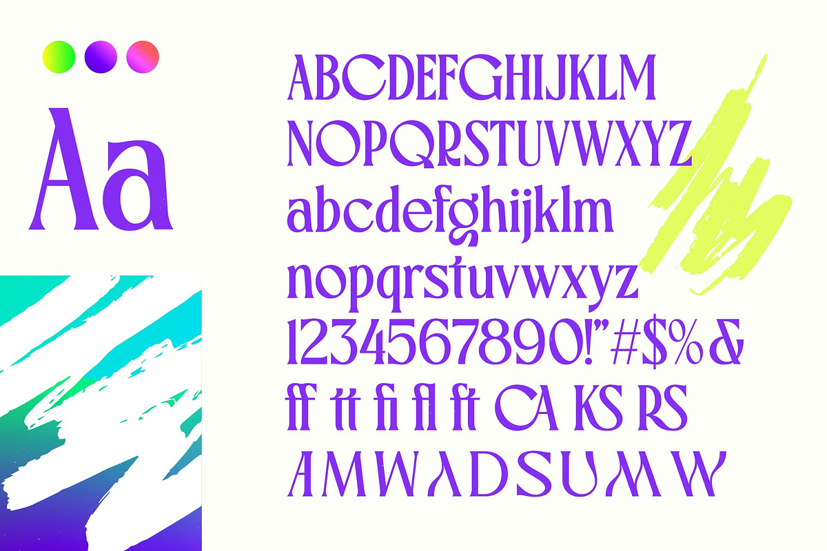 Rigflek Serif Display Font, a Serif Font by timelesstype.co (Photo 9 of 10)