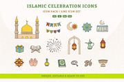 Islamic Celebration Icon Pack, an Illustration by MEANDSTUDIO (Thumbnail 1 of 5)