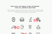 Simple Line Icons Pro, an Outline Icon by GraphicBurger (Thumbnail 2 of 6)