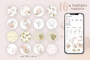 Magnolia Line Art collection, a Texture Illustration by Tiana Geo (Thumbnail 6 of 16)