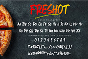 Freshot, a Font by Omotu Studio (Thumbnail 10 of 12)