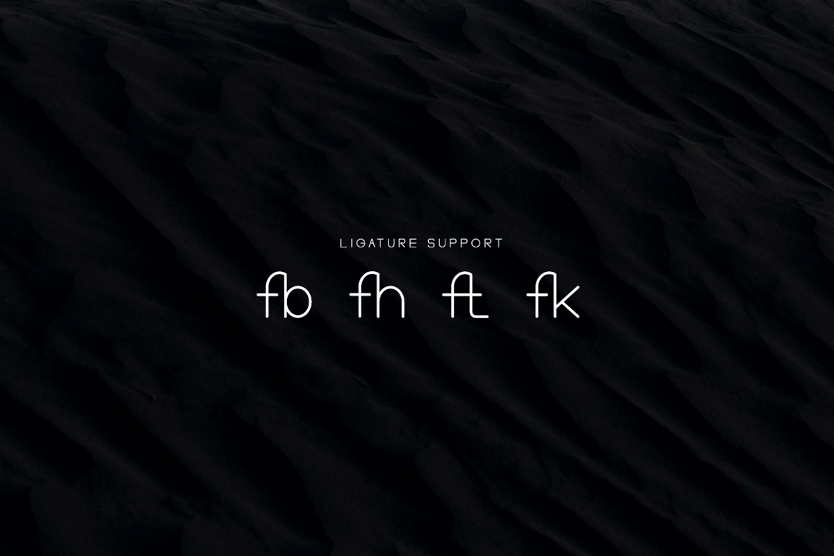 Glamified - Advertisement Font, a Sans Serif Font by RockboyStd (Photo 11 of 12)