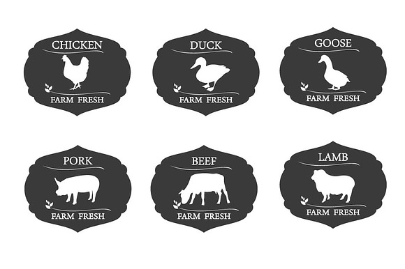 Meat Labels And Badges