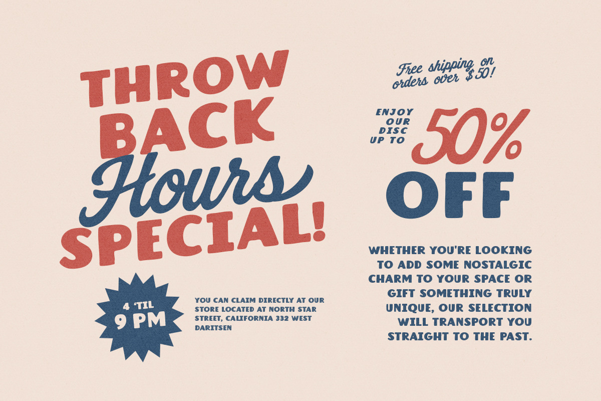 Rustic Graytone - Vintage Font Duo, a Script Font by Bale Type (Photo 2 of 10)